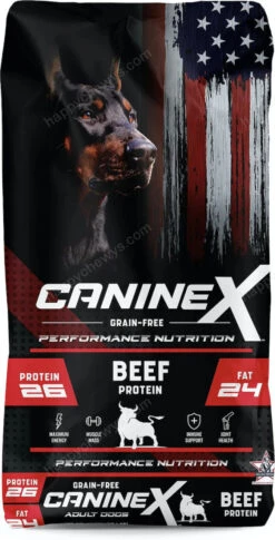 Sportmix CanineX Beef Meal & Vegetables Grain-Free Formula Dry Dog Food 40 Lb.