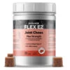Nutriline Labs Flex EZ Glucosamine Chondroitin Soft Chews For Large & Giant Dogs, Superior Hip And Joint Supplement With MSM And Turmeric 150 Ct