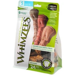 Whimzees Brushzees Small Dental Chews 24 Count 12.7oz