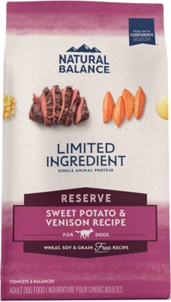 Natural Balance L.I.D. Limited Ingredient Diets Sweet Potato & Venison Adult Dry Dog Food