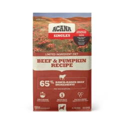 ACANA Singles Limited Ingredient Grain-Free Beef & Pumpkin 25 Lbs