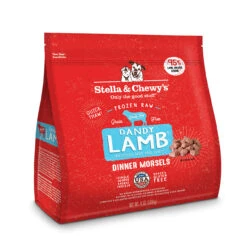 Stella & Chewy's Dandy Lamb Frozen Raw Dinner Morsels 4 Lb.