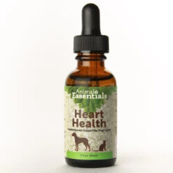 Animal Essentials Heart Health Cardiovascular Support For Dogs & Cats, Made In USA, Alcohol Free, Certified Organic Herbs