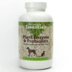 Animal Essentials Plant Enzyme & Probiotics Supplement For Dogs & Cats