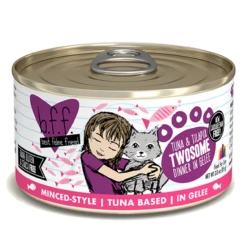 Weruva B.F.F. Tuna & Tilapia Twosome Dinner In Gelée Canned Cat Food 5.5 Oz (case Of 24))