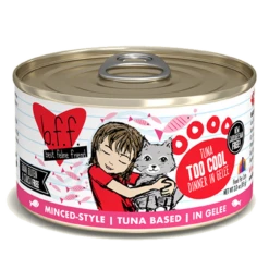 Weruva B.F.F. Tuna Too Cool Dinner In Gelée Canned Cat Food 5.5 Oz (case Of 24)