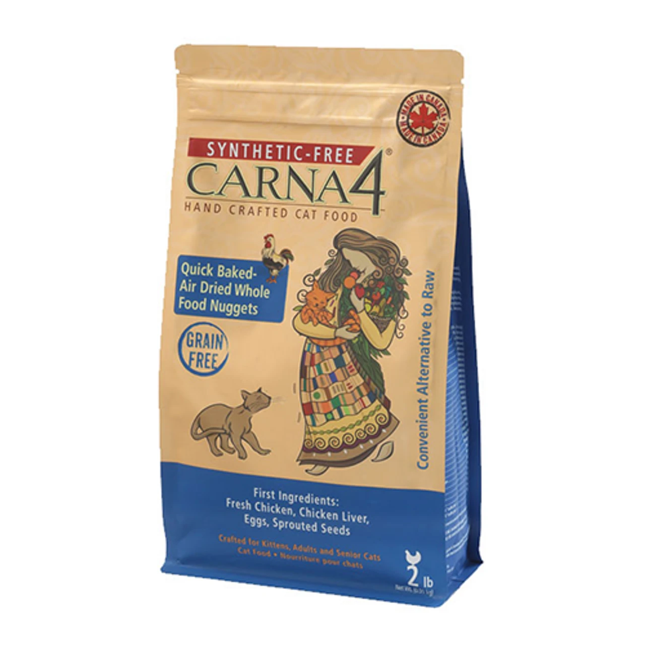 Carna4 Grain-Free Chicken All Life Stages Dry Cat Food 1 Carna4 Grain-Free Chicken All Life Stages Dry Cat Food