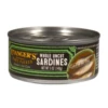 Evanger's Hand-Packed Whole Uncut Sardines (Catch Of The Day) Canned Cat Food 5.5 Oz. (Case Of 24)