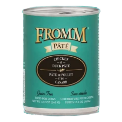 Fromm Grain-Free Chicken & Duck Pâté Canned Dog Food 12.2 Oz. (Flat Of 12)