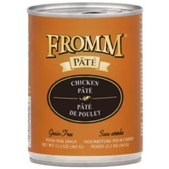 Fromm Grain-Free Chicken Pate Canned Dog Food 12.2 Oz. (Flat Of 12)