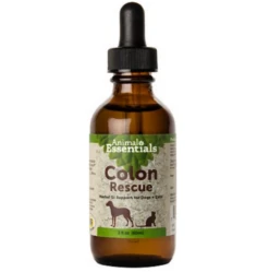 Animal Essentials Colon Rescue Herbal GI Support For Dogs & Cats, 2 Fl Oz - Made In USA Digestive Aid, Phytomucil Blend