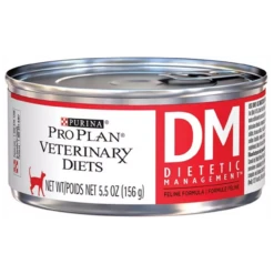 Purina Pro Plan Veterinary Diets DM Dietetic Management Canned Cat Food 5.5 Oz. (Case Of 24)