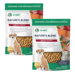 Dr. Marty Nature's Blend Healthy Growth Freeze-Dried Puppy Food Bundle (2 X 48 OZ)