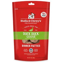 Stella & Chewy's Duck Duck Goose Freeze-Dried Dinner Patties