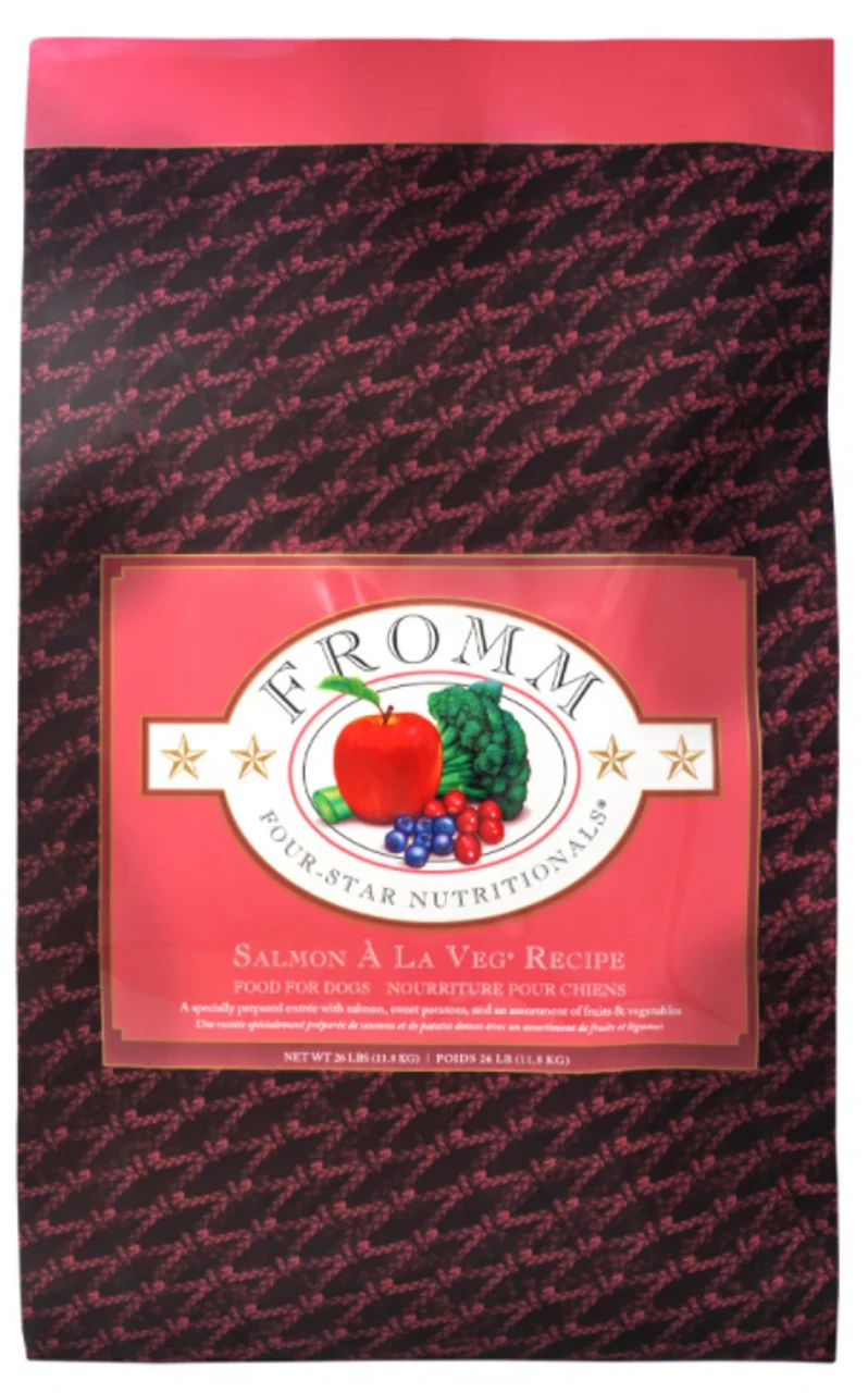 Fromm Four Star Salmon A La Veg Dry Dog Food
