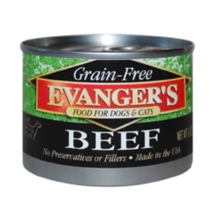 Evanger's Grain Free Beef For Dogs & Cats Canned Food 6 Oz. (Case Of 24)