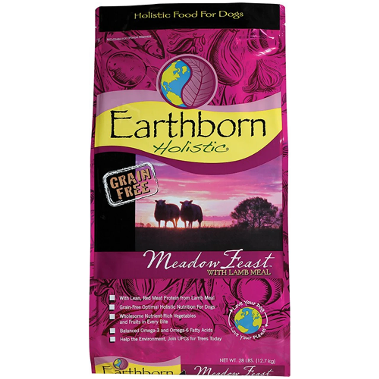Earthborn Holistic Meadow Feast Grain-Free Dry Dog Food 28 Lb. 1 Earthborn Holistic Meadow Feast Grain-Free Dry Dog Food 28 Lb.