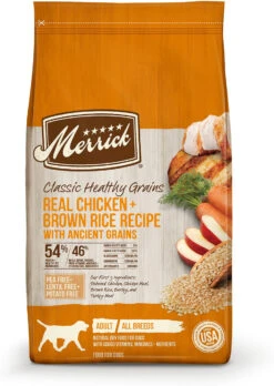Merrick Classic Real Chicken + Brown Rice Recipe With Ancient Grains Dry Dog Food