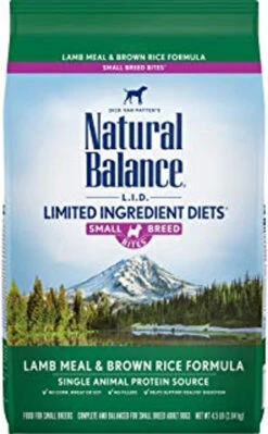 Natural Balance Limited Ingredient Dog Food - Small Breed Bites L.I.D. Lamb Meal & Brown Rice
