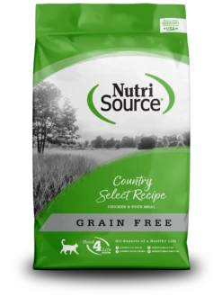 NutriSource Country Select Entrée Grain-Free Chicken & Duck Meal Dry Cat Food