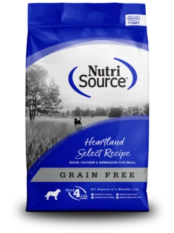 NutriSource Heartland Select With Bison, Chicken & Menhaden Fish Grain-Free Dry Dog Food