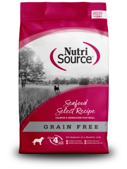 NutriSource Seafood Select With Salmon Grain-Free Dry Dog Food