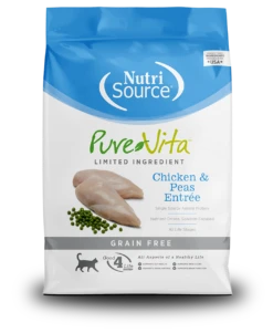 PureVita Grain Free Chicken & Peas Entrée Dry Cat Food