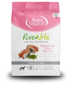 PureVita Salmon & Peas Entrée Grain Free Formula Dry Dog Food
