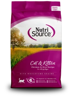 NutriSource Chicken & Rice Dry Cat & Kitten Food