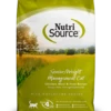 NutriSource Senior / Weight Management Chicken & Rice Dry Cat Food