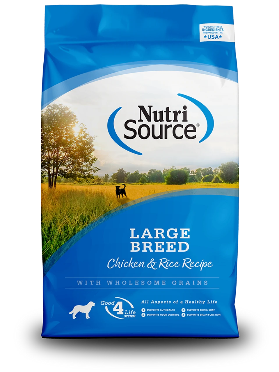 NutriSource Large Breed Adult Chicken & Rice Dry Dog Food 30 Lb. 1 NutriSource Large Breed Adult Chicken & Rice Dry Dog Food 30 Lb.