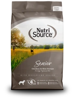 NutriSource Senior Chicken & Rice Dry Dog Food