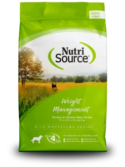 NutriSource Weight Management Chicken & Chicken Meal Dry Dog Food