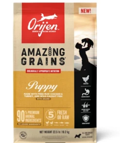 Orijen Amazing Grains Puppy Dry Food 22.5 Lb