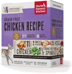 The Honest Kitchen Dehydrated Grain Free Chicken Recipe (Prowl) Adult Cat Food 4 Lb.