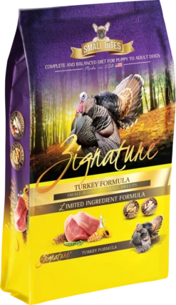 Zignature Turkey Formula Small Bites Dry Dog Food 12.5lb