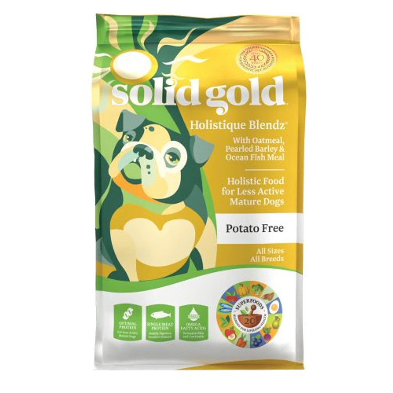 Solid Gold Holistique Blendz With Ocean Fish Meal Dry Dog Food 1 Solid Gold Holistique Blendz With Ocean Fish Meal Dry Dog Food