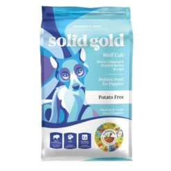 Solid Gold Wolf Cub With Bison Large Breed Puppy Dry Dog Food