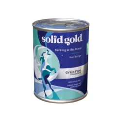 Solid Gold Barking At The Moon With Beef Grain-Free Canned Dog Food 13.2 Oz (Flat Of 6)
