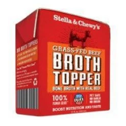 STELLA & CHEWY'S BROTH TOPPER GRASS FED BEEF 11OZ (12 Pack)