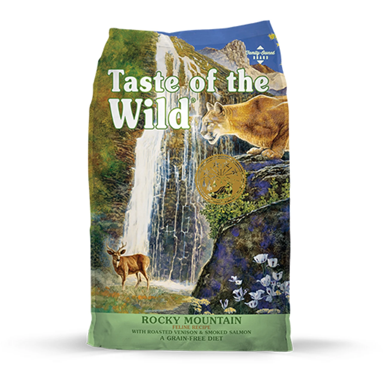 Taste Of The Wild Rocky Mountain Feline With Roasted Venison & Smoked Salmon Grain-Free Dry Cat Food 14 Lb. 1 Taste Of The Wild Rocky Mountain Feline With Roasted Venison & Smoked Salmon Grain-Free Dry Cat Food 14 Lb.