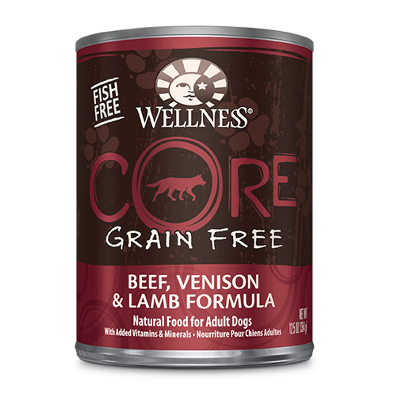 Wellness CORE Beef, Venison & Lamb Canned Dog Food 12.5 Oz (Flat Of 12) 1 Wellness CORE Beef, Venison & Lamb Canned Dog Food 12.5 Oz (Flat Of 12)