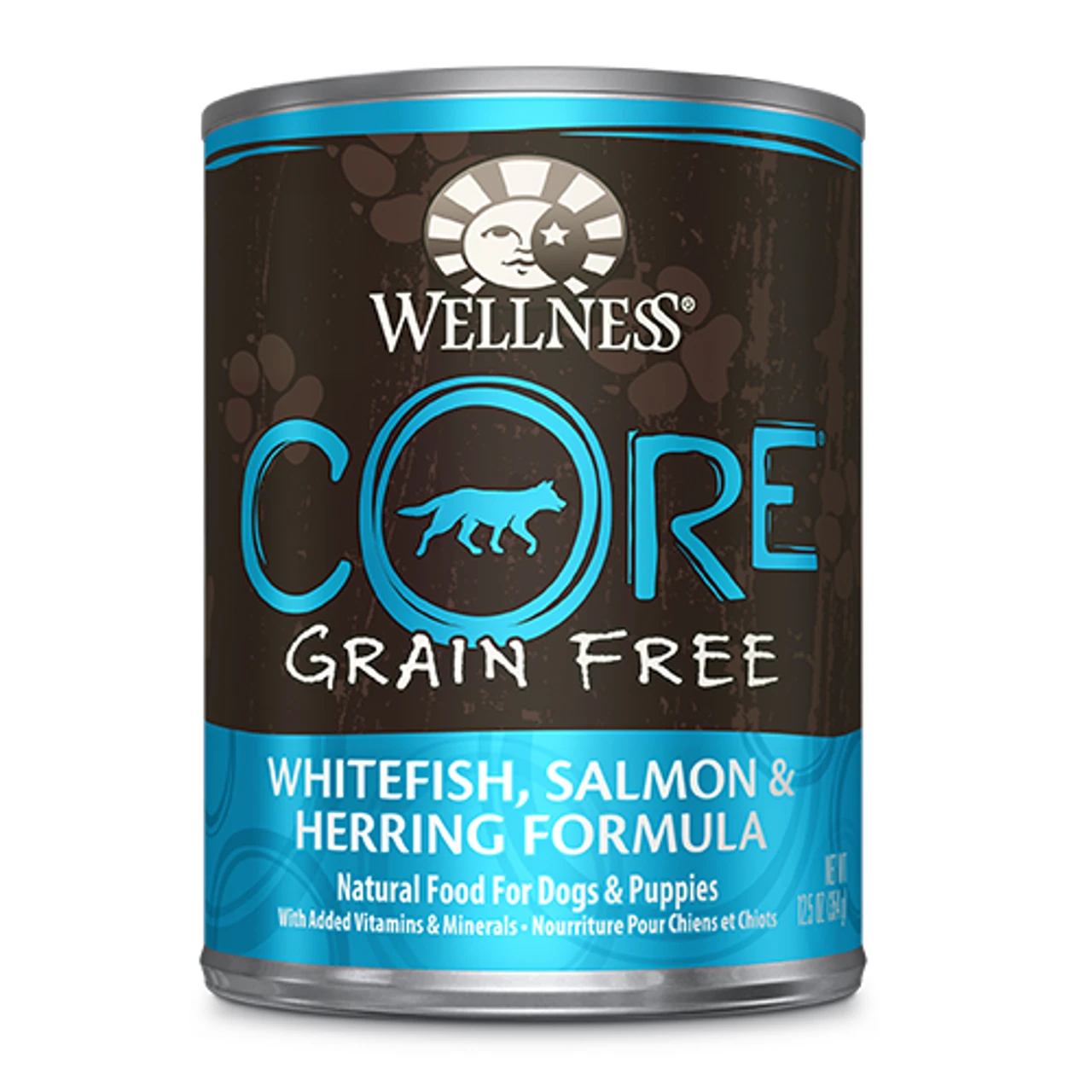 Wellness CORE Whitefish, Salmon & Herring Canned Dog Food 12.5 Oz (Flat Of 12) 1 Wellness CORE Whitefish, Salmon & Herring Canned Dog Food 12.5 Oz (Flat Of 12)