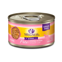 Wellness Complete Health Pâté Kitten Dinner Canned Cat Food 3 Oz. (Case Of 24)