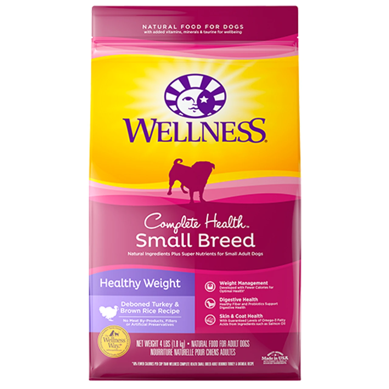 Wellness Complete Health Small Breed Healthy Weight Dry Dog Food 12 Lb. 1 Wellness Complete Health Small Breed Healthy Weight Dry Dog Food 12 Lb.