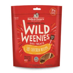 Stella & Chewy's Wild Weenies Freeze-Dried Raw Cage-Free Chicken Recipe Dog Treats 11.5 Oz