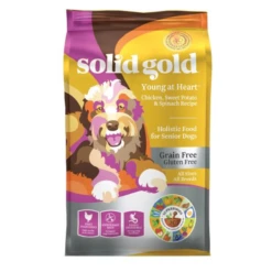 Solid Gold Young At Heart With Chicken Grain-Free Senior Dry Dog Food