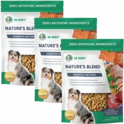 Dr. Marty Nature's Blend Essential Wellness All-Natural Freeze-Dried Raw Dog Food Bundle (3 X 16 Oz)