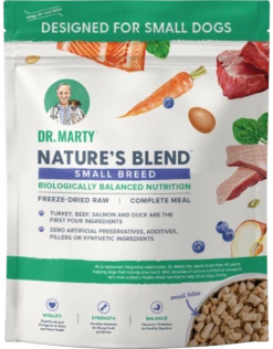 Dr. Marty Nature's Blend SMALL BREED All-Natural Freeze-Dried Raw Dog Food