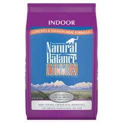 Natural Balance Indoor Ultra Chicken & Salmon Meal Dry Cat Formula